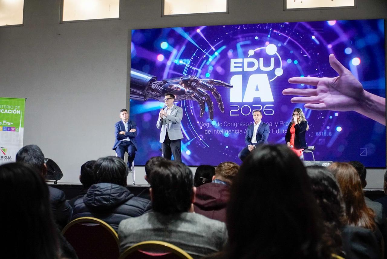 La Rioja reúne a 500 docentes en su segundo congreso de IA educativa