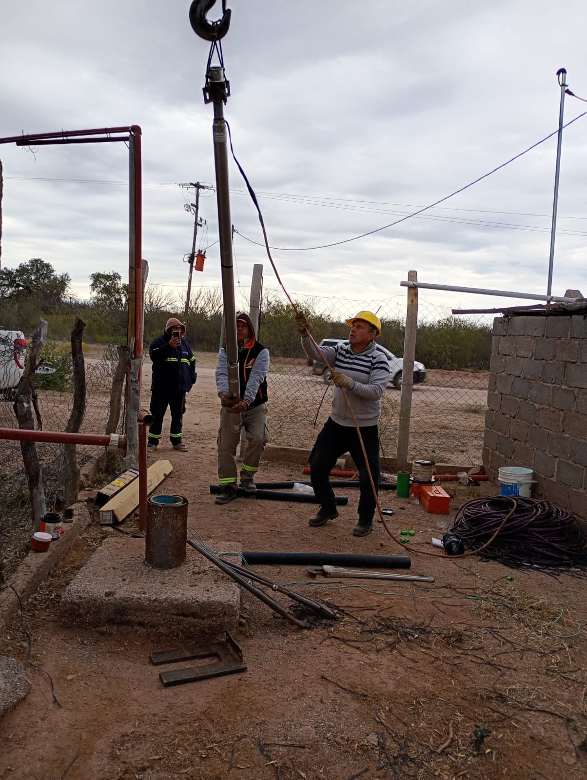 La Provincia reparó perforaciones en Tama y Anchico para mejorar el abastecimiento de agua a sus comunidades