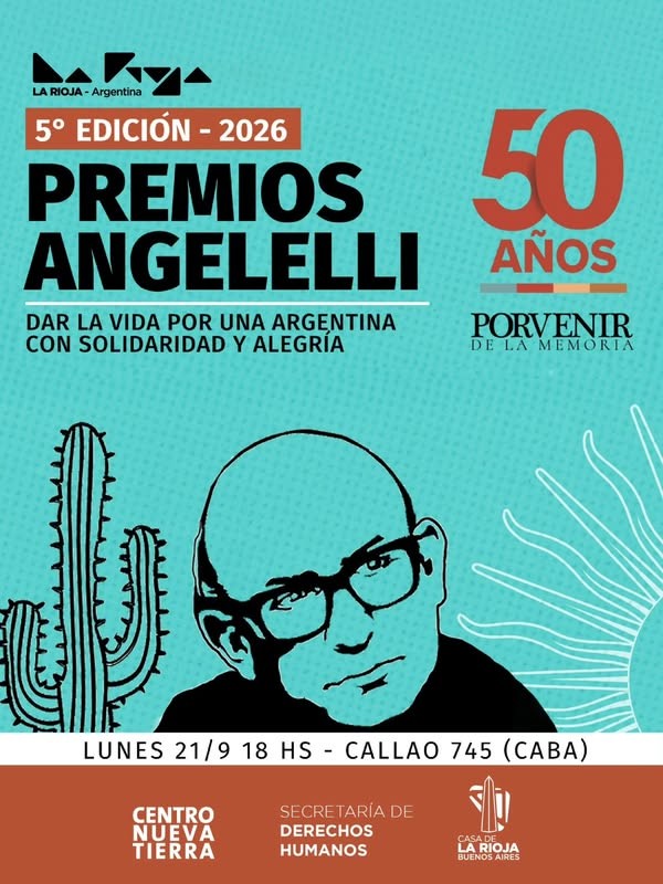 Realizarán la quinta edición de los Premios Angelelli