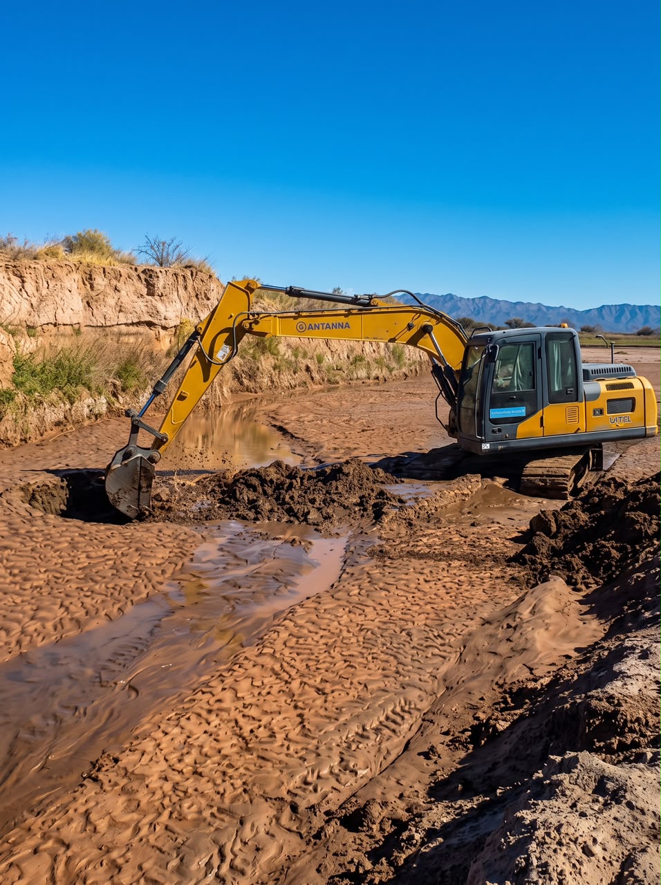 El Gobierno acondiciona el río Bermejo para proteger Villa Castelli y mejorar el abastecimiento de los canales de riego